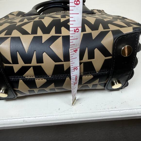 NWOT Michael Kors Mercer Medium Logo and Leather Accordion Crossbody Bag w/COA - Picture 6 of 10